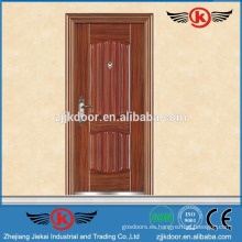 JK-S9214 de lujo exterior de acero de seguridad puerta principal puerta reforzada acero